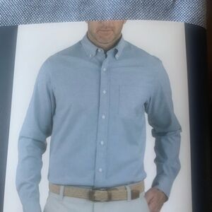 TAILOR VINTAGE MENS STRETCH OXFORD SHIRT BNWT